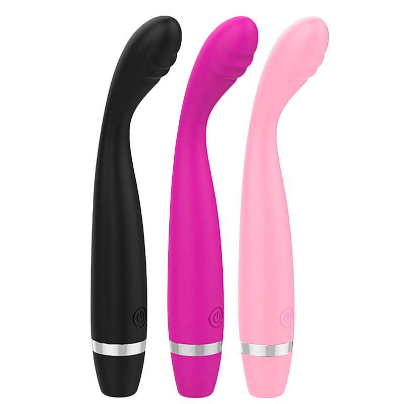 Vibrador de Ponto G - Flexível - Preto