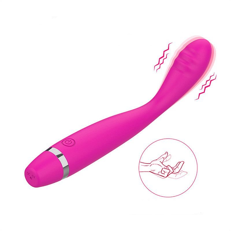 Vibrador de Ponto G - Flexível - Preto