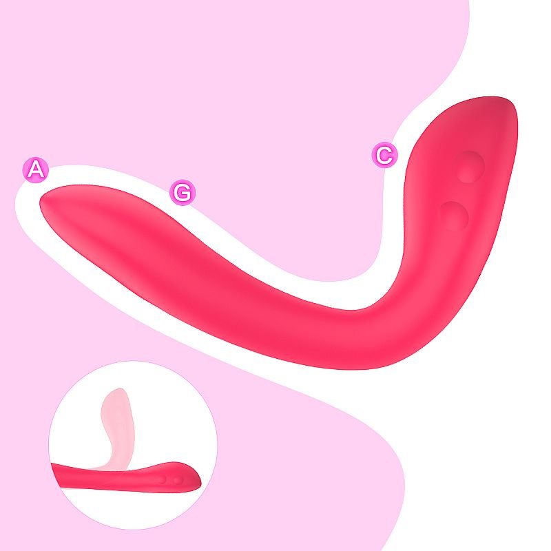 Vibrador de Ponto G - Flexível - Roxo