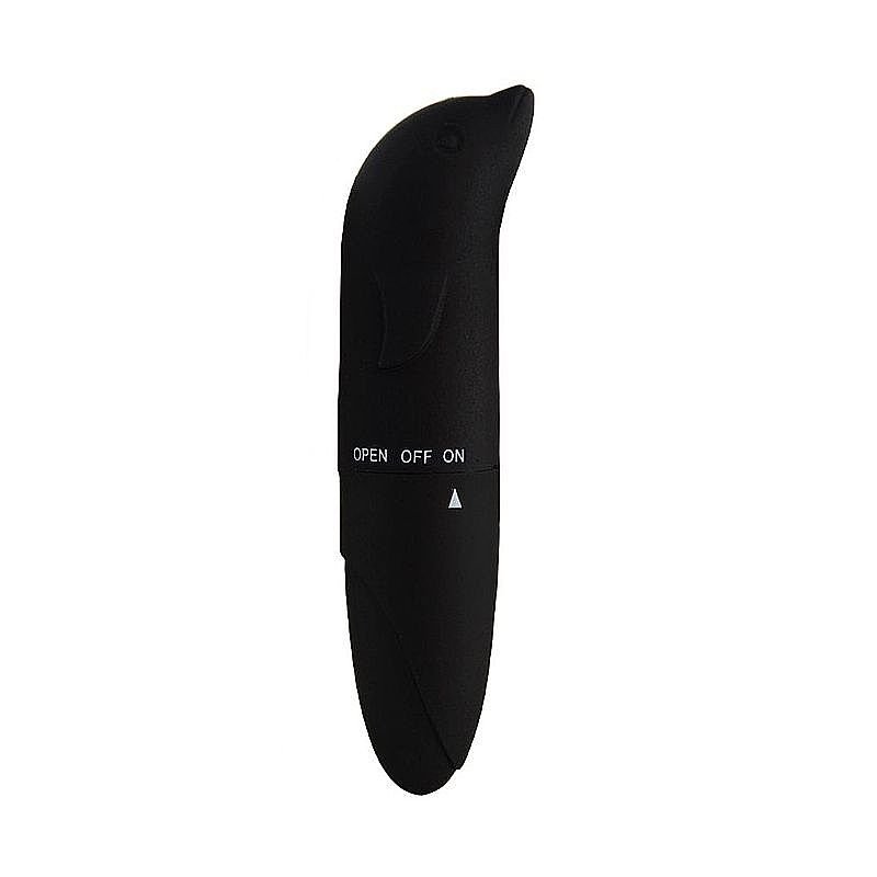 Vibrador de Ponto G - Golfinho Aveludado - Azul