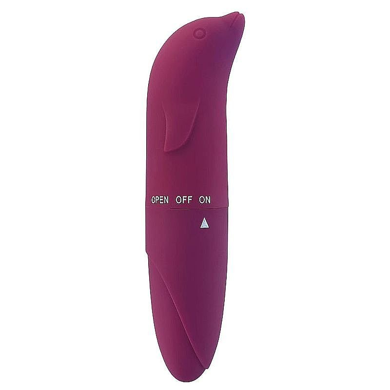 Vibrador de Ponto G - Golfinho Aveludado - Rosa