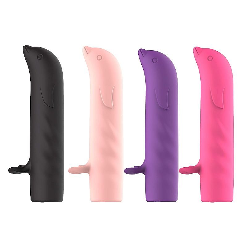 Vibrador de Ponto G - Golfinho Recarregável - Tina