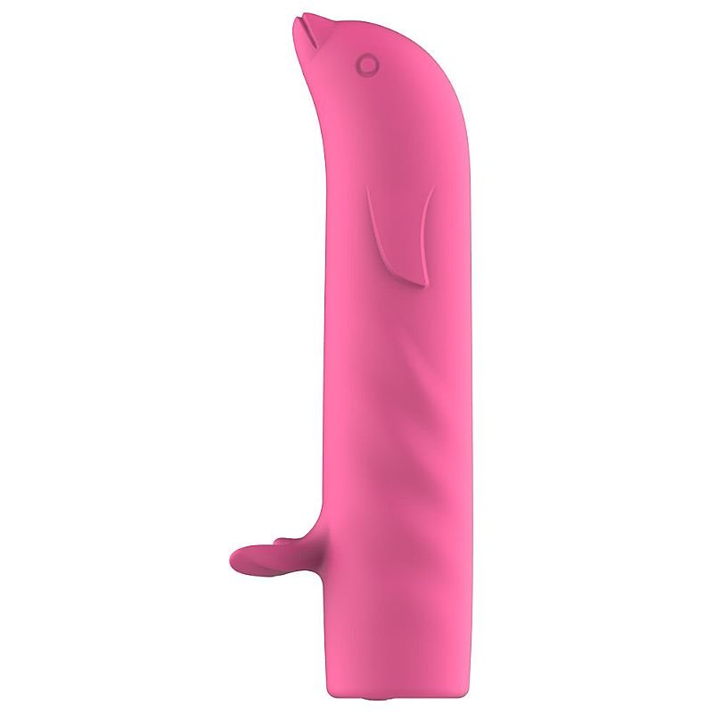 Vibrador de Ponto G - Golfinho Recarregável - Tina