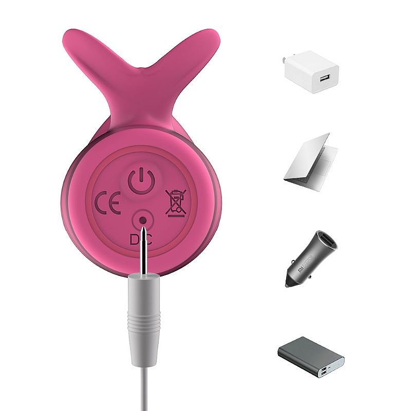 Vibrador de Ponto G - Golfinho Recarregável - Tina