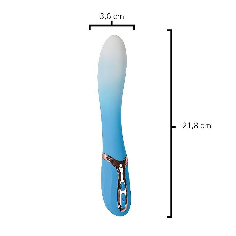 Vibrador de Ponto G / Iluminação de Led - 21,8x3,6