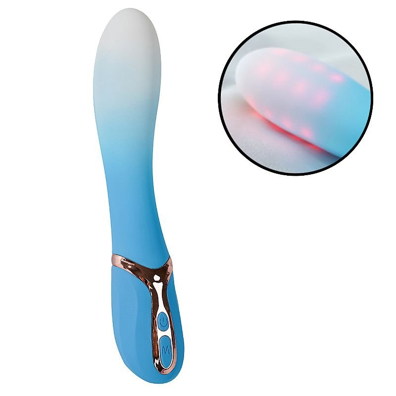 Vibrador de Ponto G / Iluminação de Led - 21,8x3,6