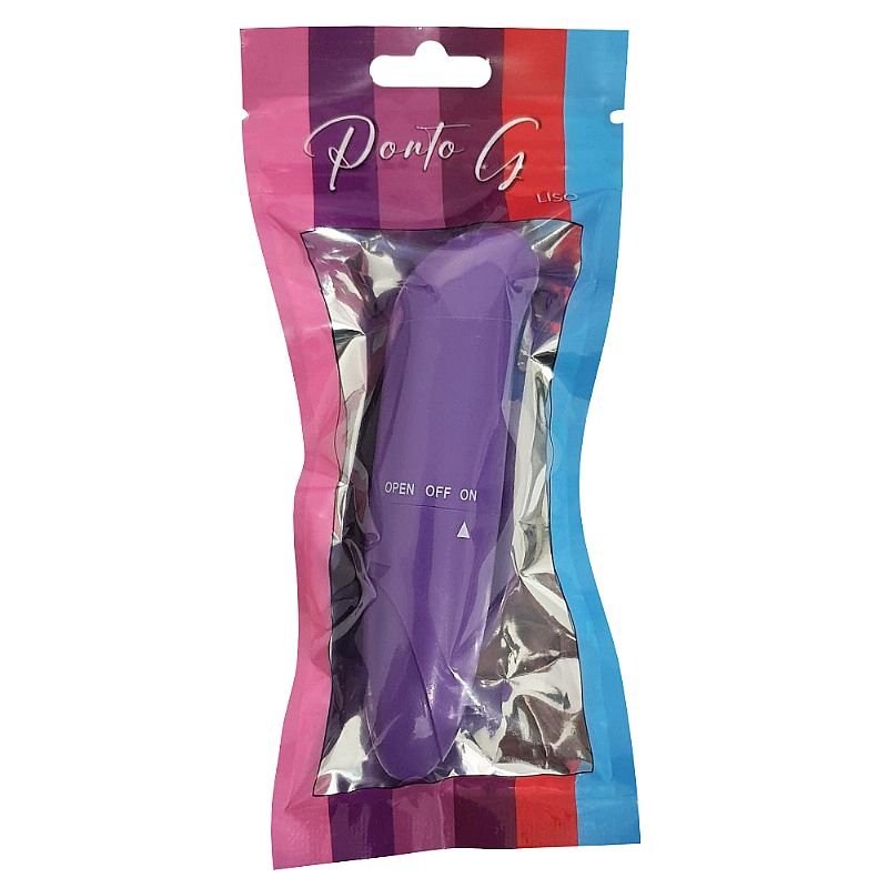 Vibrador de Ponto G - Liso - Roxo