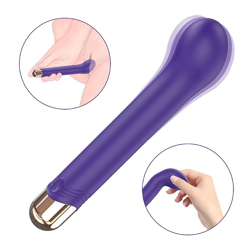 Vibrador de Ponto G - Melody - S-Hande - Roxo