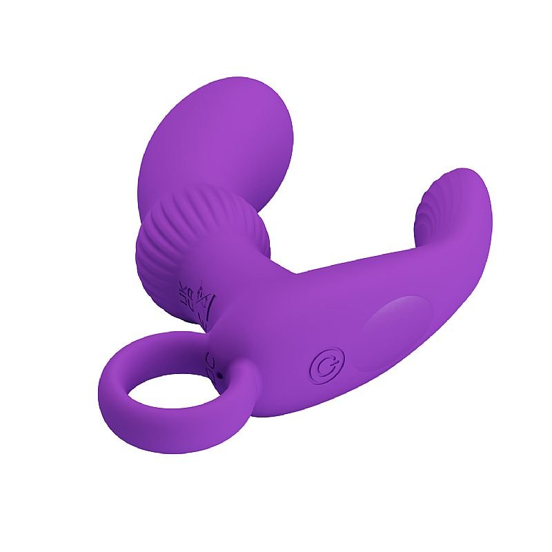 Vibrador de Ponto G / Recarregável - Cayla - Pretty Love - Preto