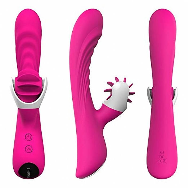 Vibrador de Ponto-G Recarregável - Nymph - S-Hande - Roxo