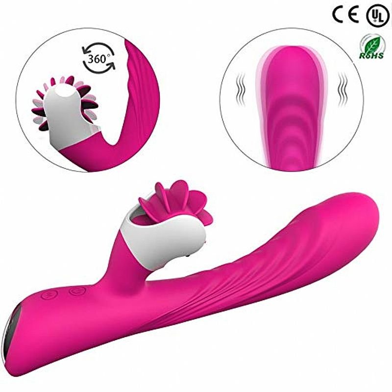 Vibrador de Ponto-G Recarregável - Nymph - S-Hande - Roxo