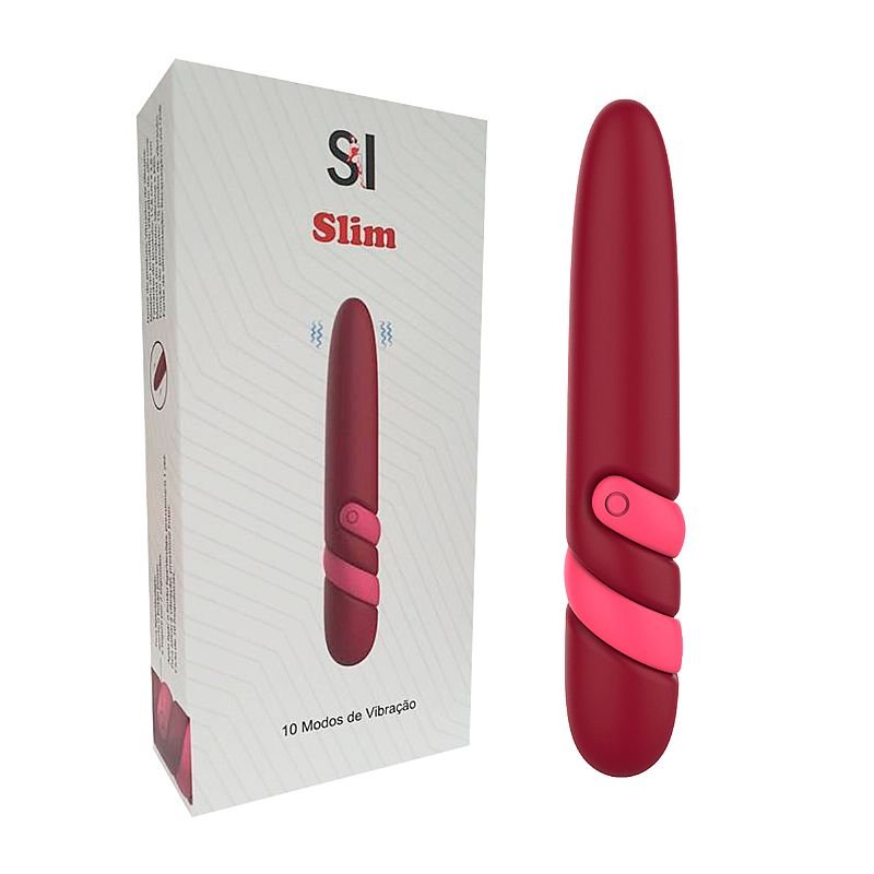 Vibrador de Ponto G - Recarregável - Slim - 15.8 X 2.8