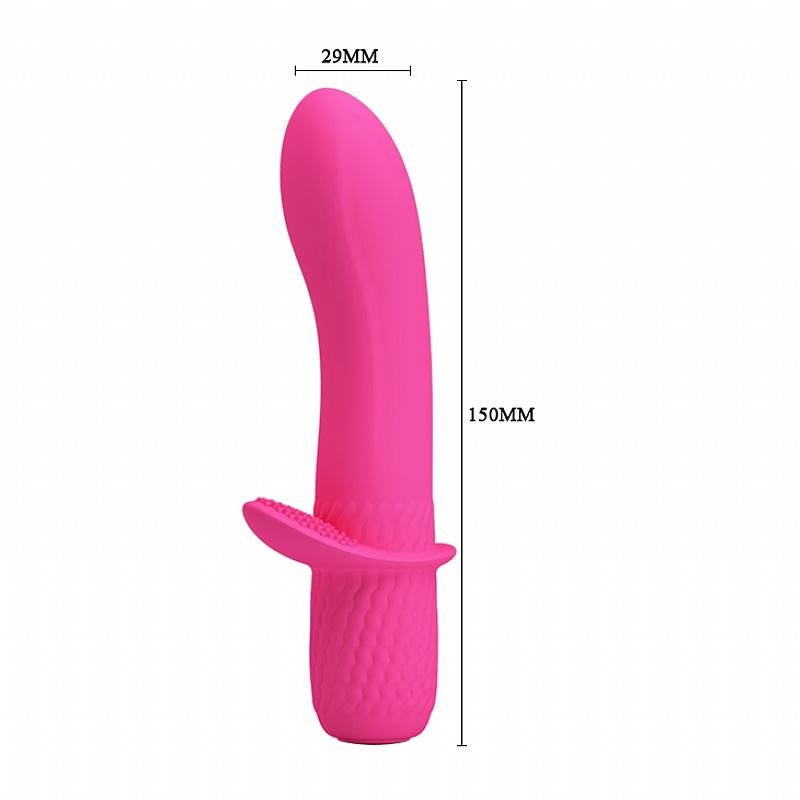 Vibrador de Ponto G - Recarregável - Troy - Pretty Love - Roxo