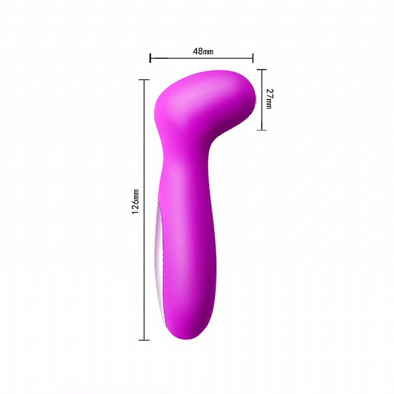 Vibrador de Ponto G - Silicone Recarregável - Hiram - 30 níveis de vibração - Pretty Love