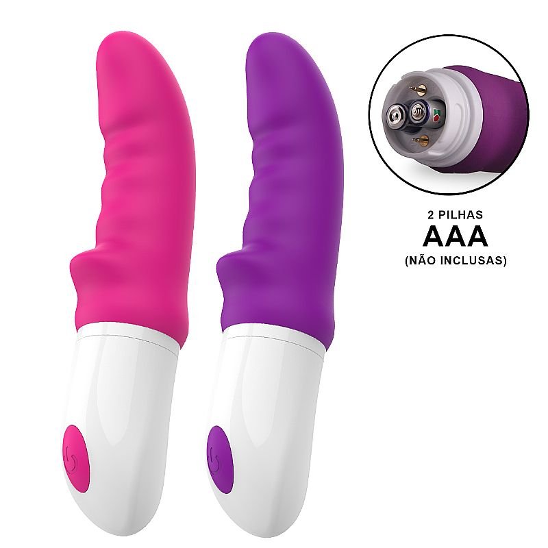 Vibrador de Ponto G - Sparta - Silicone com 7 velocidades - S-Hande - Pink