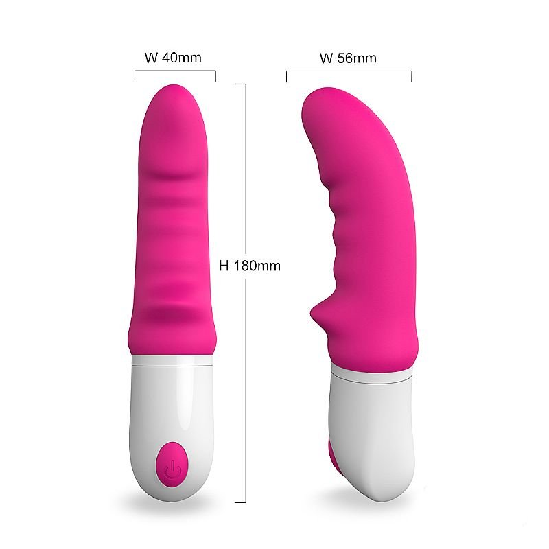 Vibrador de Ponto G - Sparta - Silicone com 7 velocidades - S-Hande - Pink