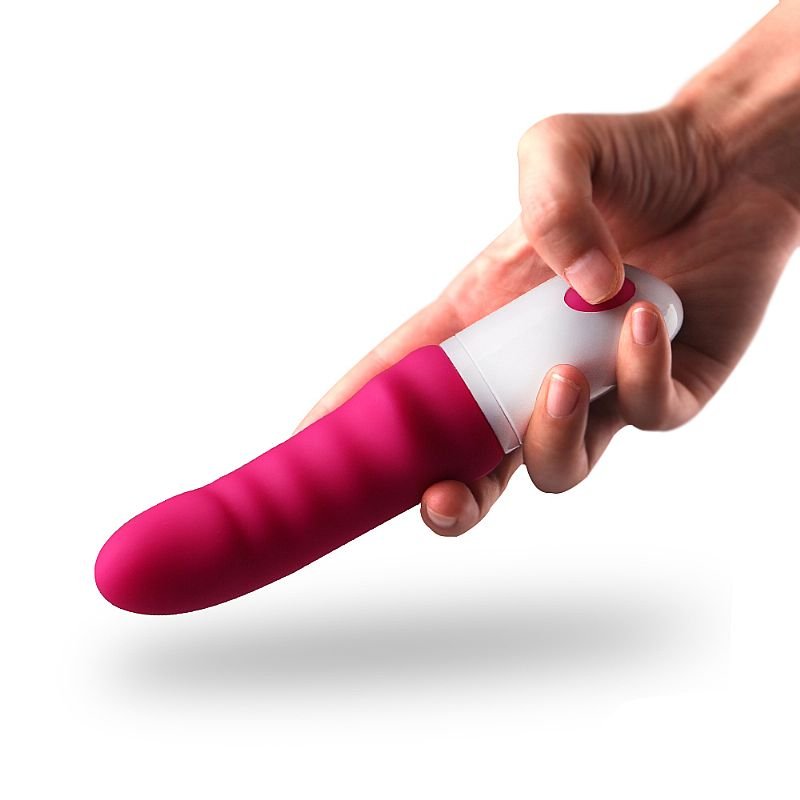 Vibrador de Ponto G - Sparta - Silicone com 7 velocidades - S-Hande - Roxo
