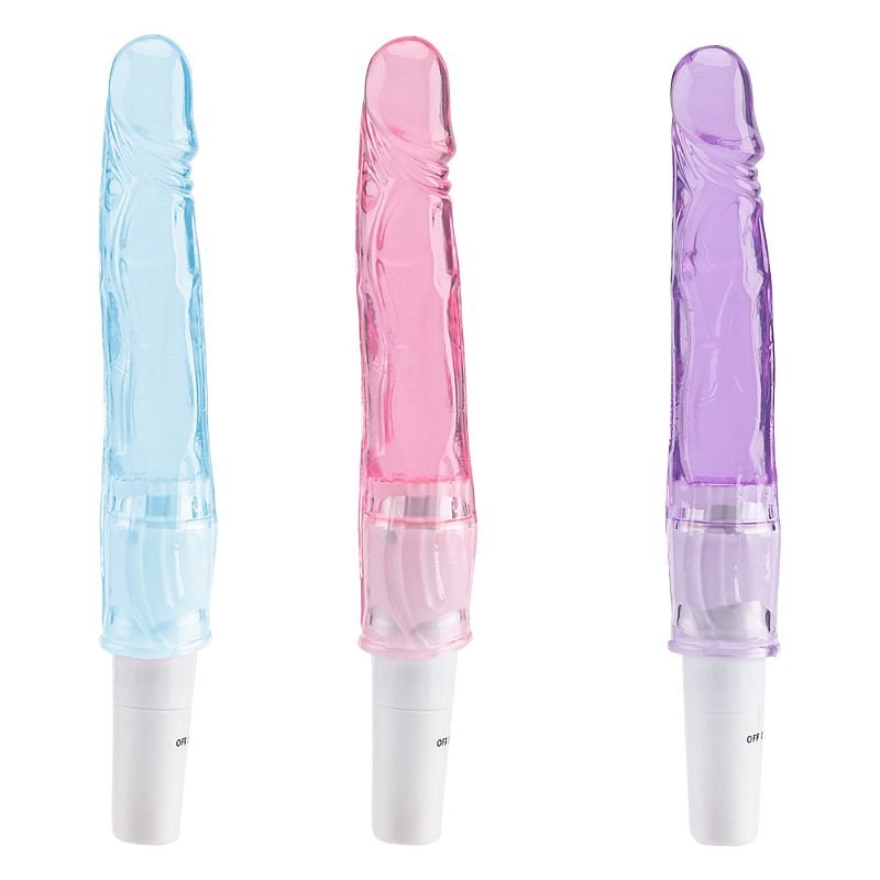 Vibrador de Ponto G - Spot em Jelly - 12,5 x 3 cm - Rosa