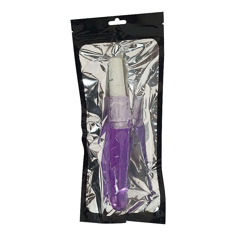 Vibrador de Ponto G - Spot em Jelly - 12,5 x 3 cm - Roxo