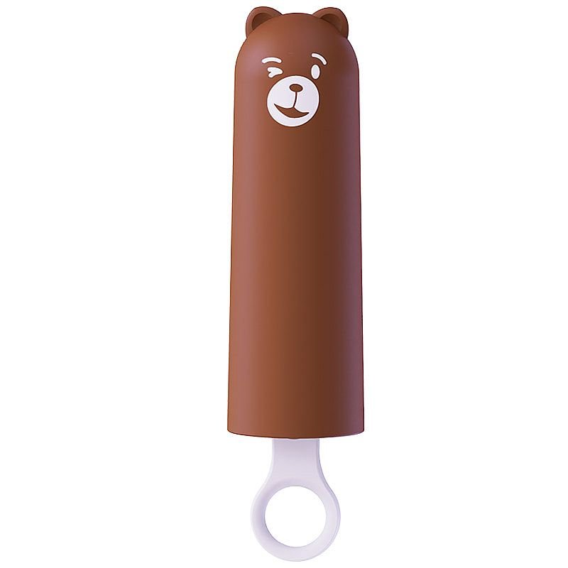 Vibrador de ponto G - Teddy - Kistoy - Rosa - Pênis Preto