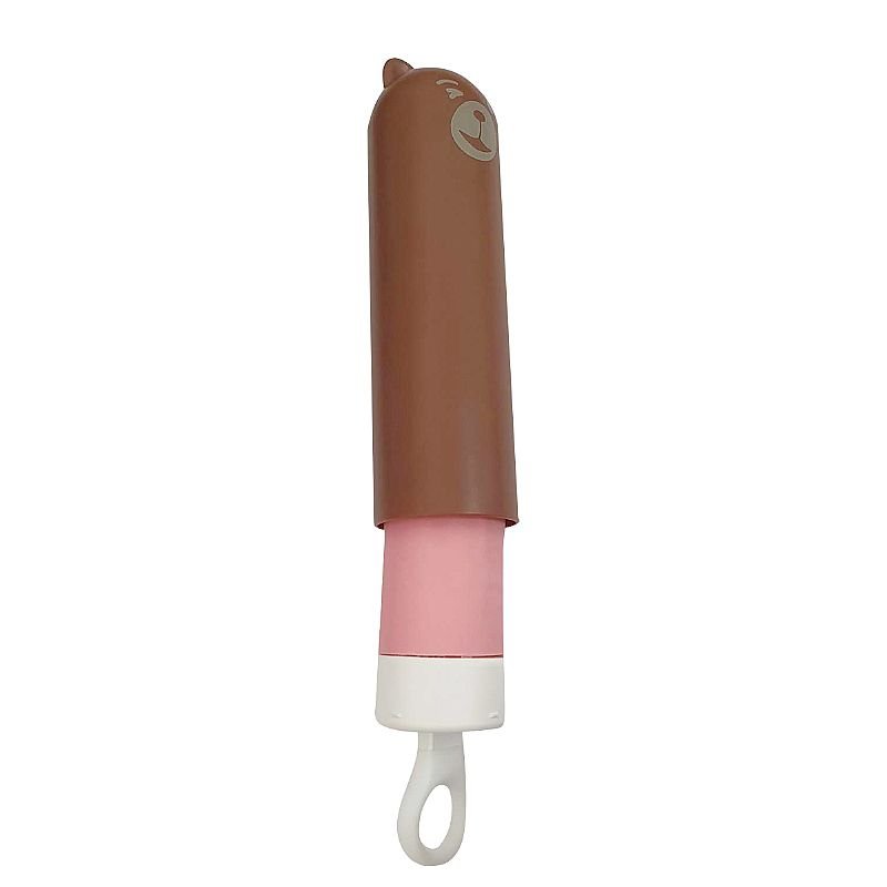 Vibrador de ponto G - Teddy - Kistoy - Rosa - Pênis Preto