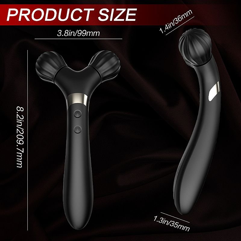 Vibrador de Ponto G - Twig - S-Hande - Preto