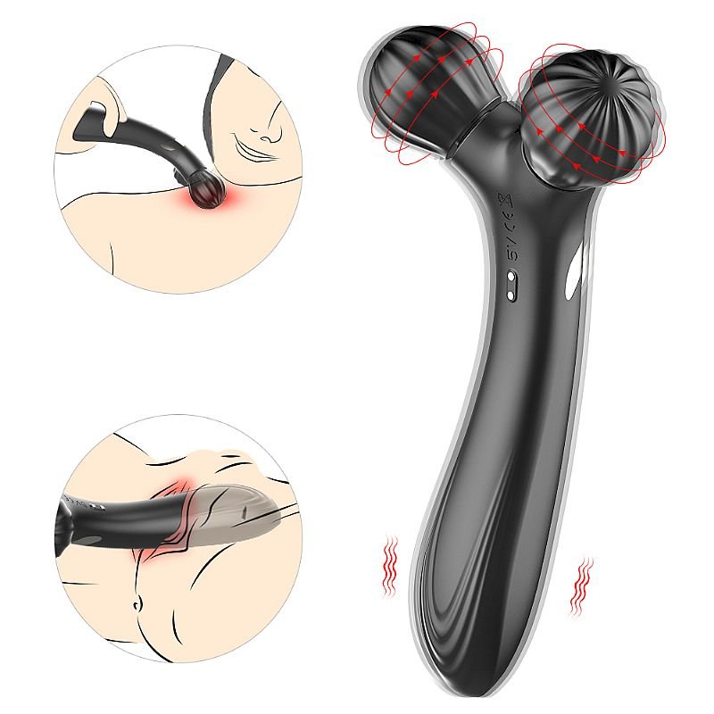 Vibrador de Ponto G - Twig - S-Hande - Preto