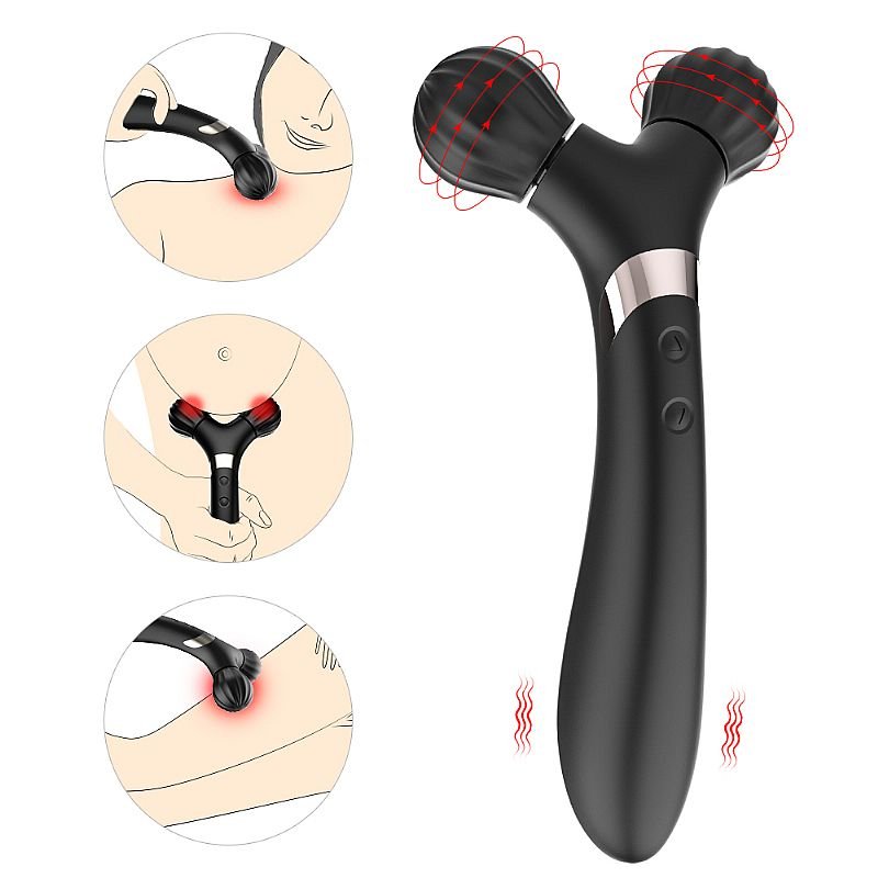Vibrador de Ponto G - Twig - S-Hande - Preto