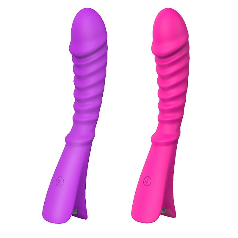 Vibrador de Ponto G - Vibrador em Silicone 9 velocidades de Vibração - S-Hande