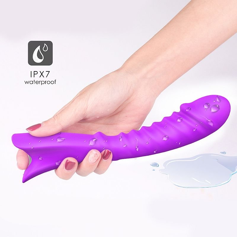 Vibrador de Ponto G - Vibrador em Silicone 9 velocidades de Vibração - S-Hande