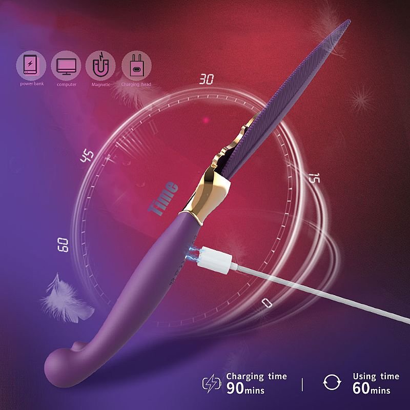 Vibrador de Ponto G - Whisper - S-Hande - Vermelho