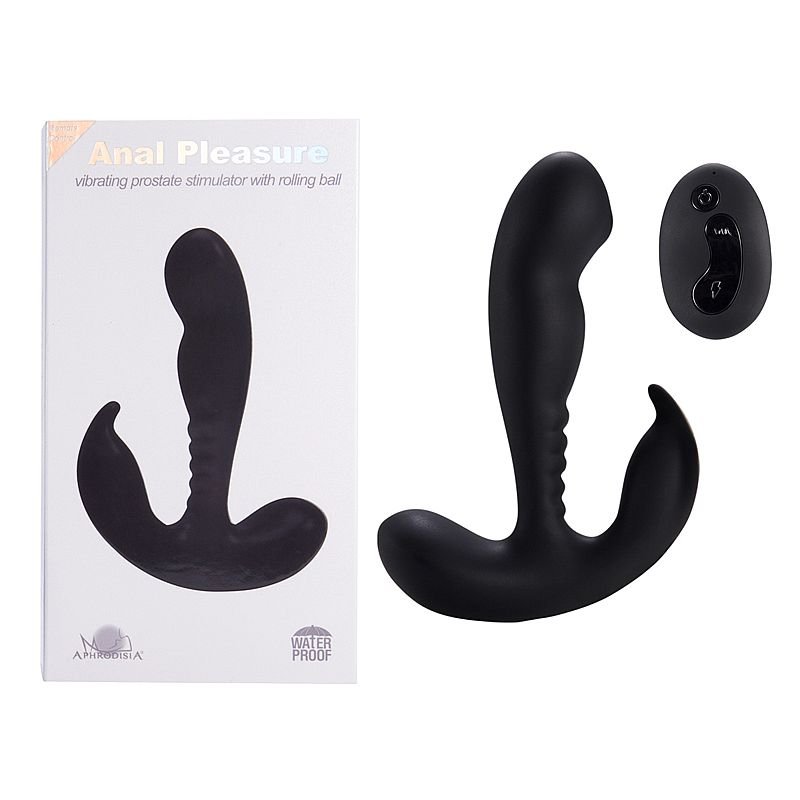 Vibrador de Próstata com Controle - Anal Pleasure - Aphrodisia