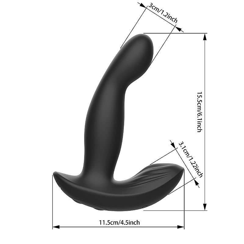 Vibrador de Próstata com Dedilhar / Vem cá