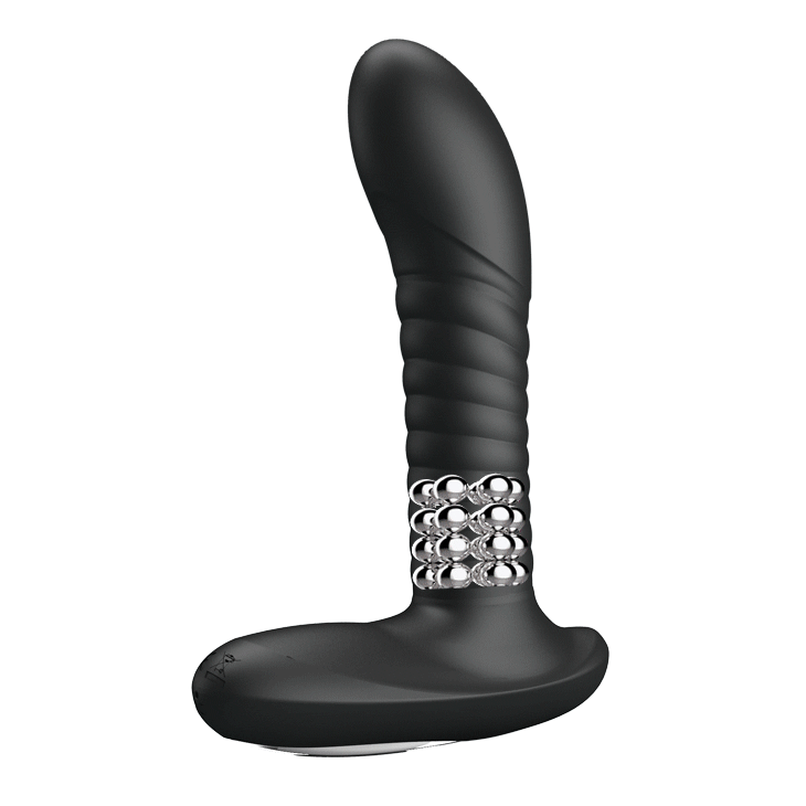 Vibrador de Próstata com Esferas Rotativas - Pretty Love
