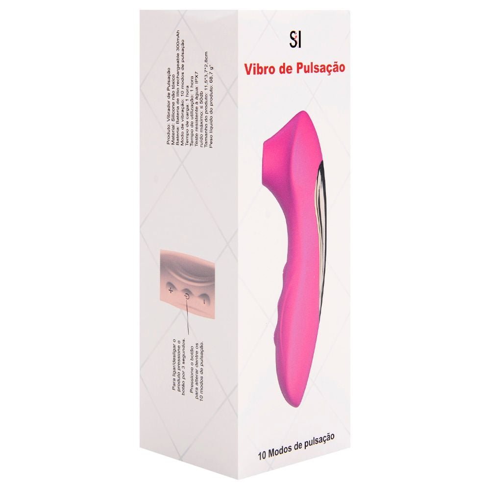 Vibrador De Pulsação 10 Modos V3 Sexy Import