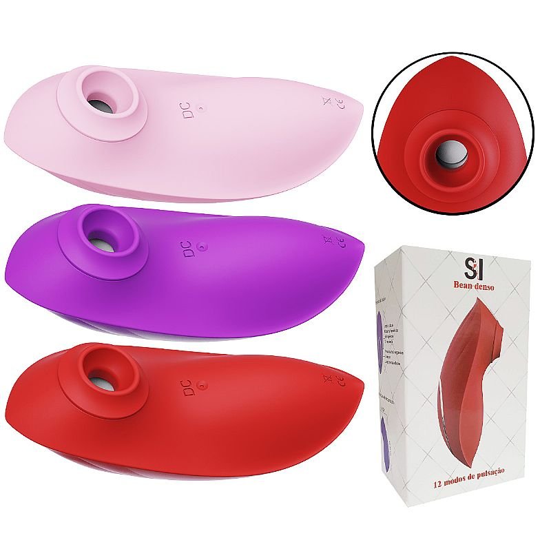 Vibrador de Pulsação - Bean Denso - Rosa