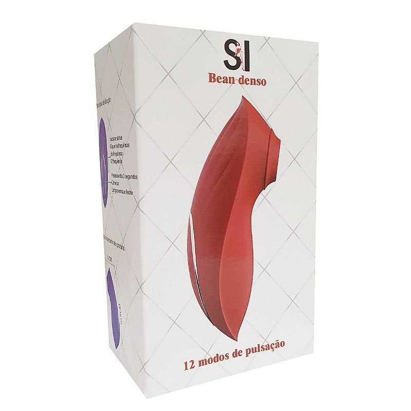 Vibrador de Pulsação - Bean Denso - Roxo
