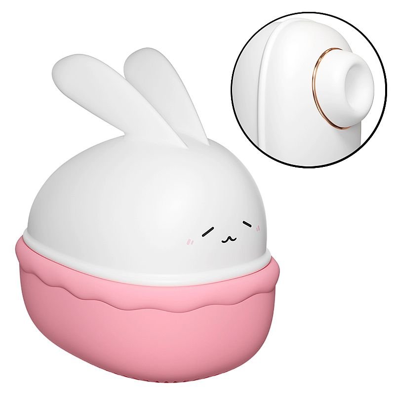 Vibrador de Pulsação - Coelho com Case - Bunny Hush - App