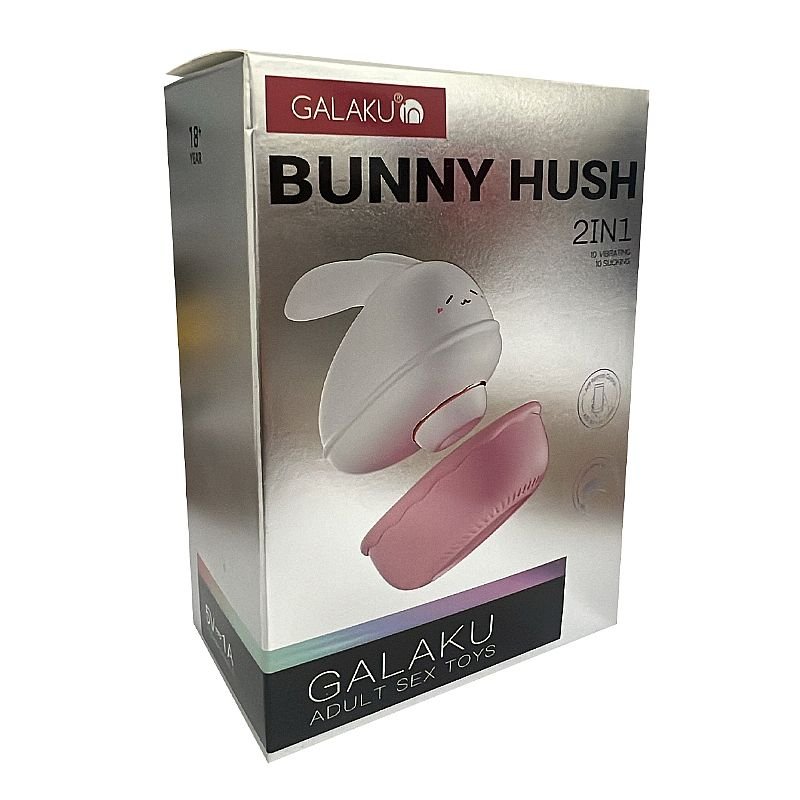 Vibrador de Pulsação - Coelho com Case - Bunny Hush - App