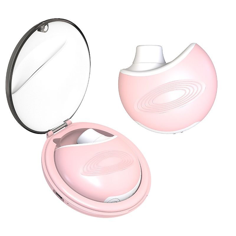 Vibrador de Pulsação com Case de Acrílico Recarregável - Homi 3