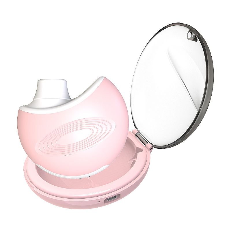 Vibrador de Pulsação com Case de Acrílico Recarregável - Homi 3