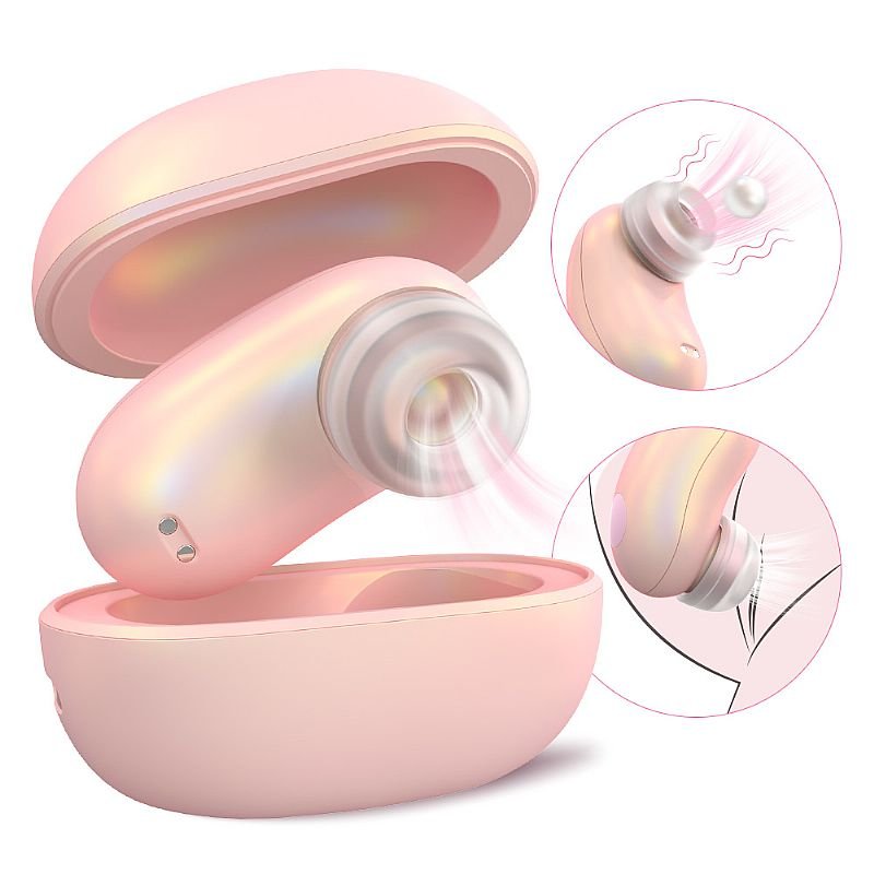 Vibrador de Pulsação com Case Recarregável - Mini Pod - S-hande