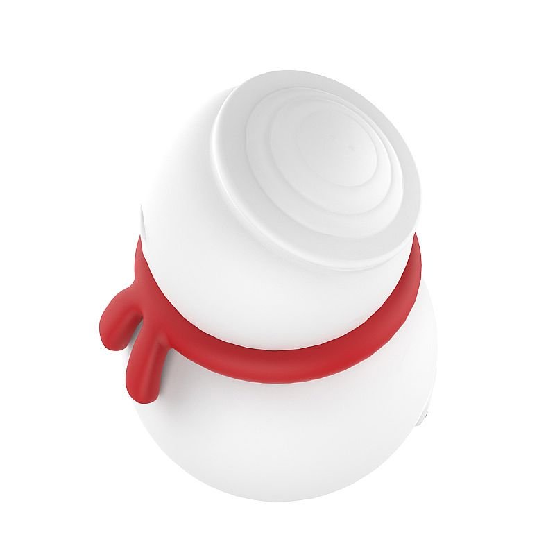 Vibrador de Pulsação com Dedilhar / Tapping - Formato de Boneco de Neve - Snow Baby - S-Hande