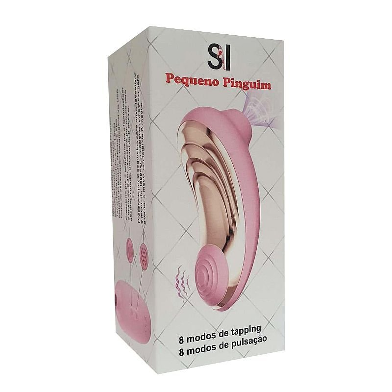 Vibrador de Pulsação com Dedilhar / Tapping - Pink
