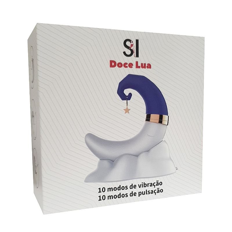 Vibrador de Pulsação com Ponto G - Lua - Rosa