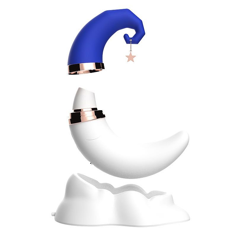 Vibrador de Pulsação com Ponto G - Lua - Rosa