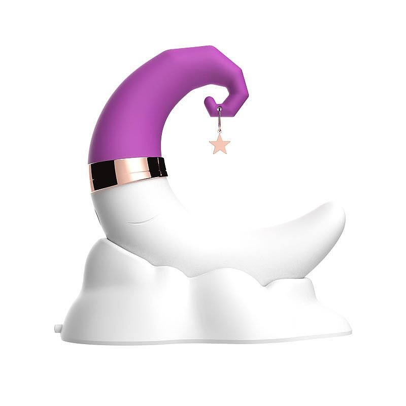 Vibrador de Pulsação com Ponto G - Lua - Rosa