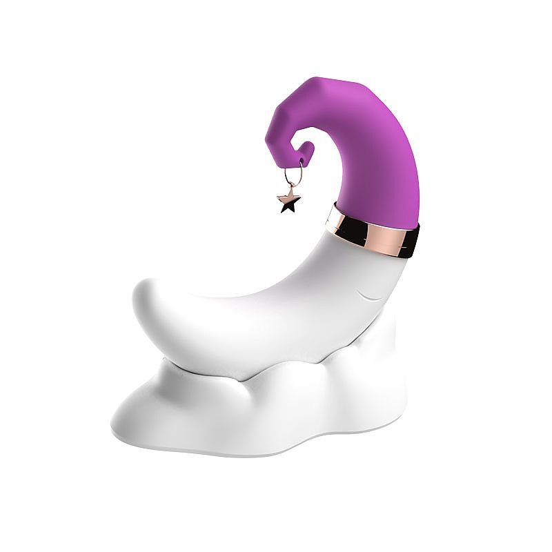 Vibrador de Pulsação com Ponto G - Lua - Rosa