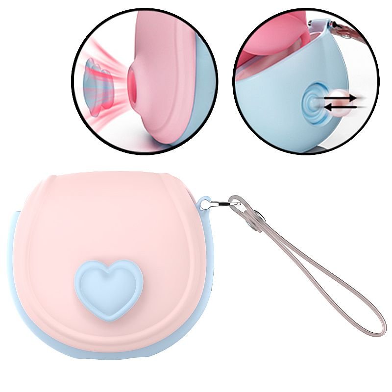 Vibrador de Pulsação e Tapping com Bullet - Formato de Bolsa - S-Hande
