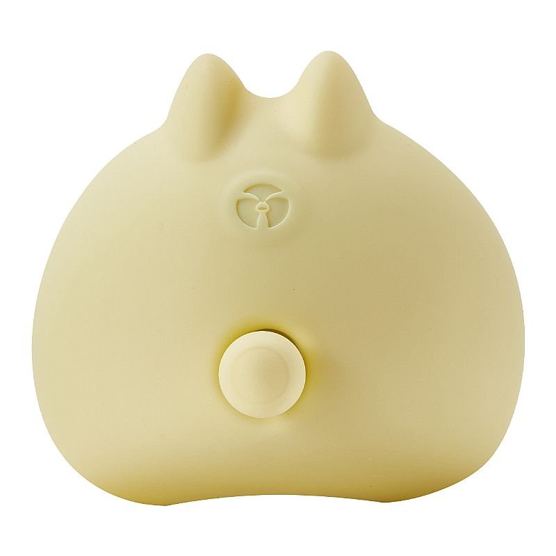 Vibrador de Pulsação - Formato de Coelho / Luminária - Amarelo